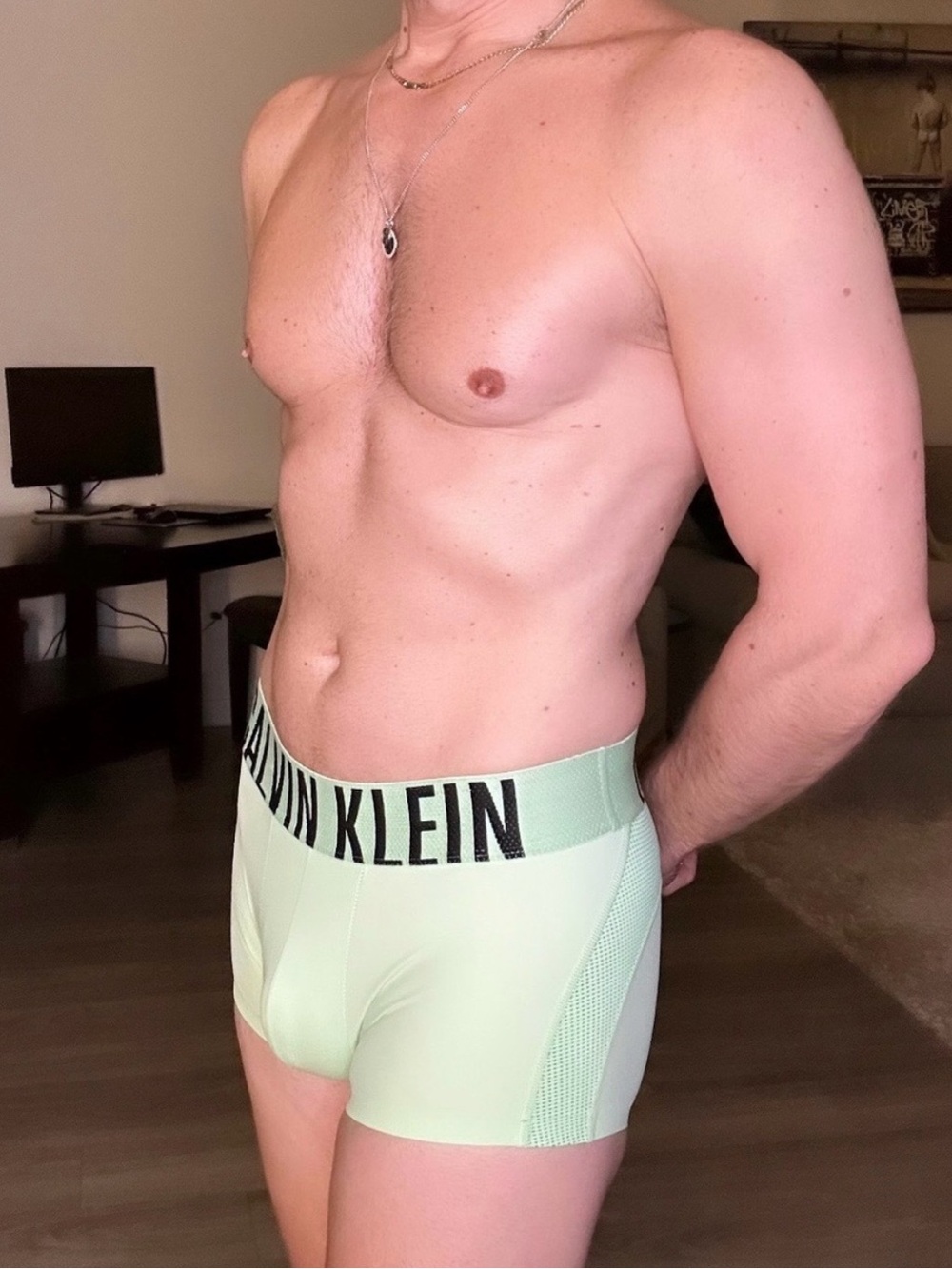 Calvin Klein | Intense Power Sport Low Rise Trunk in Neon (Small)